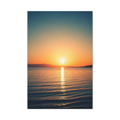 Radiant Ocean Sunrise Reflection Wall Art & Canvas Prints