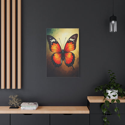 Golden Glow Butterfly Artwork Wall Art & Canvas Prints