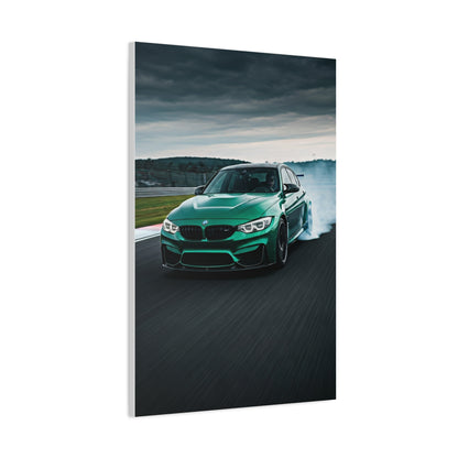 BMW M3 Track Entry Drift Precision Wall Art & Canvas Prints