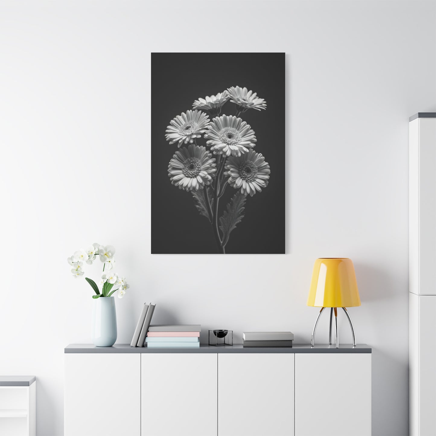 Clustered Daisy Bouquet Wall Art & Canvas Prints