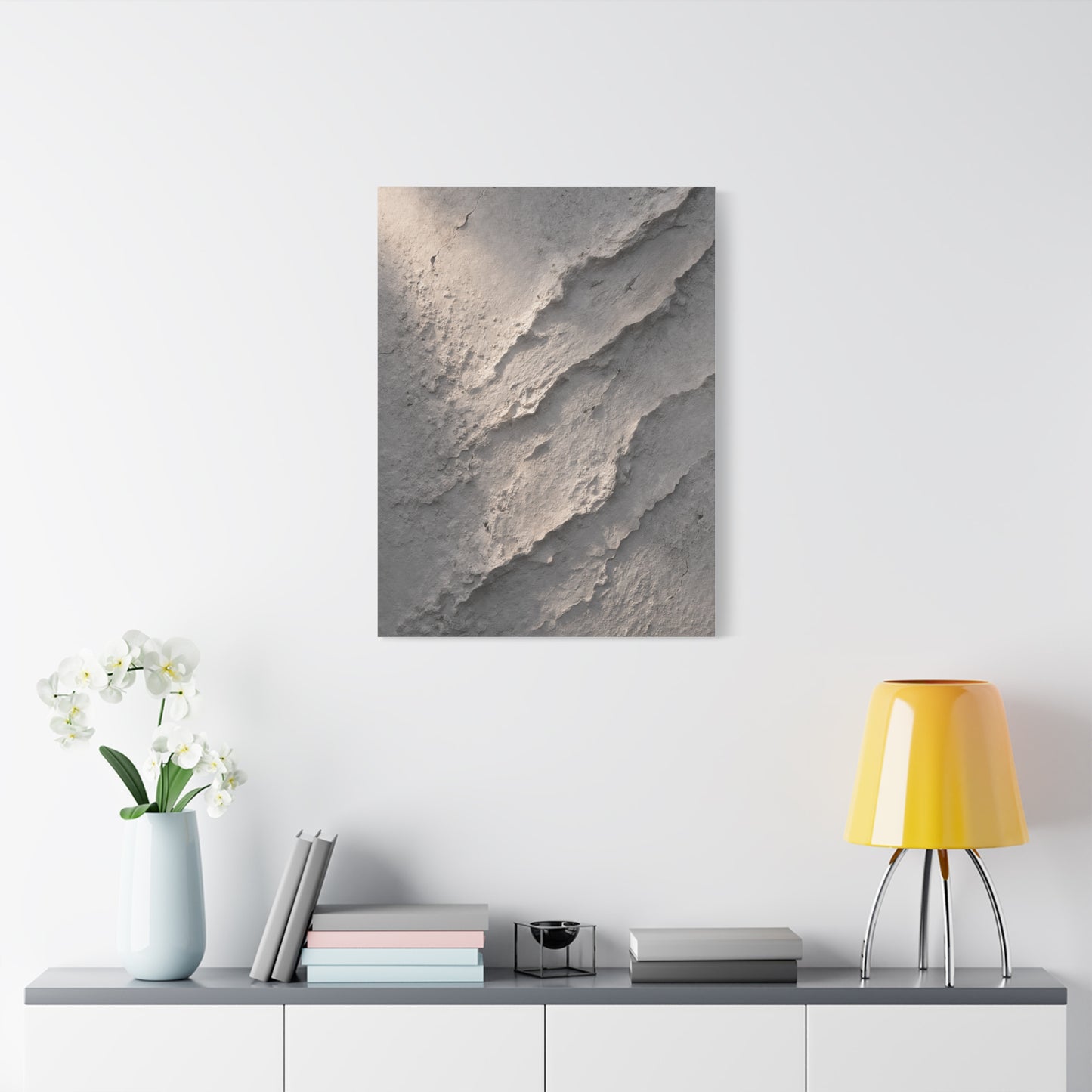 Limestone Texture Relief Wall Art & Canvas Print
