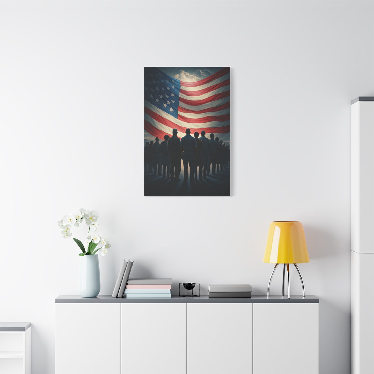United Under the Stars and Stripes Wall Art & Canvas Prints