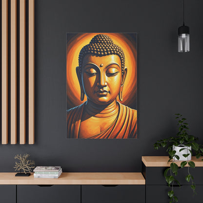 Divine Calm Buddha Close-Up Wall Art & Canvas Prints