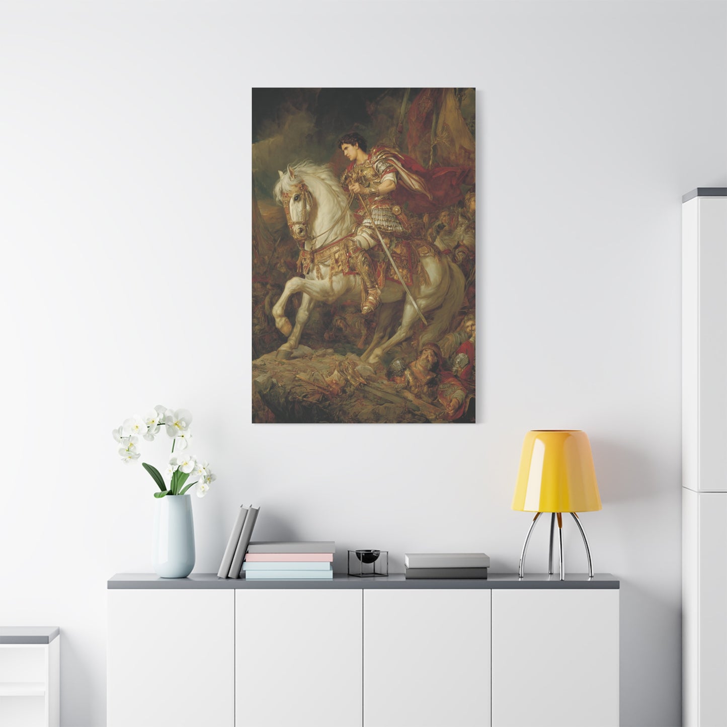 Alexander the Great Commanding The Battlefield Wall Art & Canvas Print