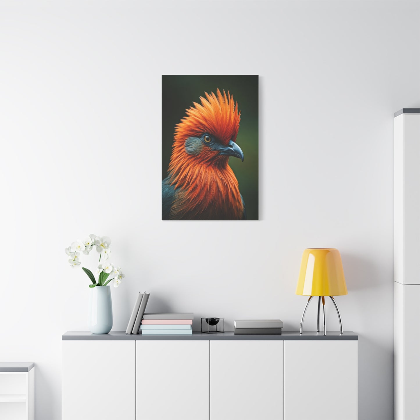 Andean Cock-of-the-Rock Portrait Wall Art & Canvas Prints