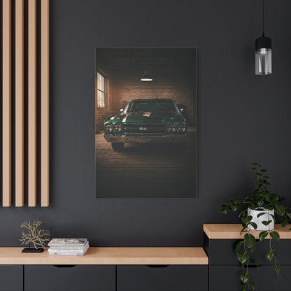 Chevrolet El Camino SS Classic Workshop Wall Art & Canvas Prints