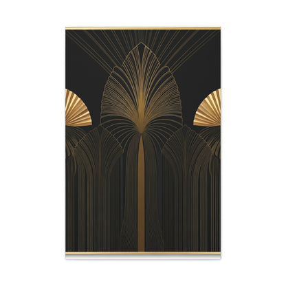 Midnight Archway Art Deco Wall Art & Canvas Prints