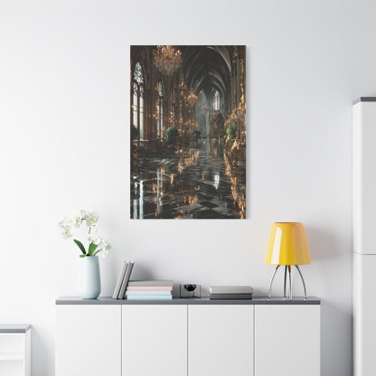 Grand Palace Corridor Luxury Wall Art & Canvas Print