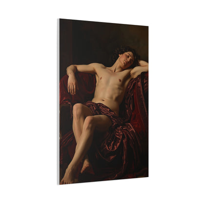 Classical Draped Male Figure Wall Art & Canvas Print