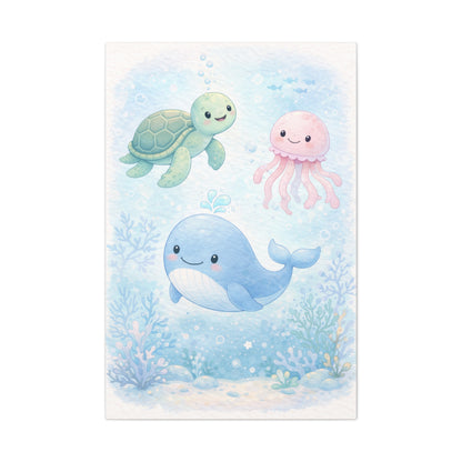 Ocean Friends Underwater Wall Art & Canvas Print