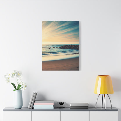 Soft Coastal Breeze Shoreline Wall Art & Canvas Prints