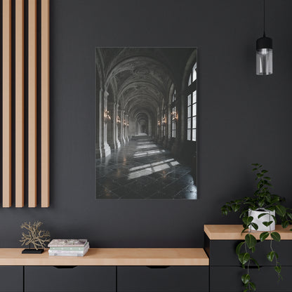 Grand Architectural Corridor Wall Art & Canvas Print