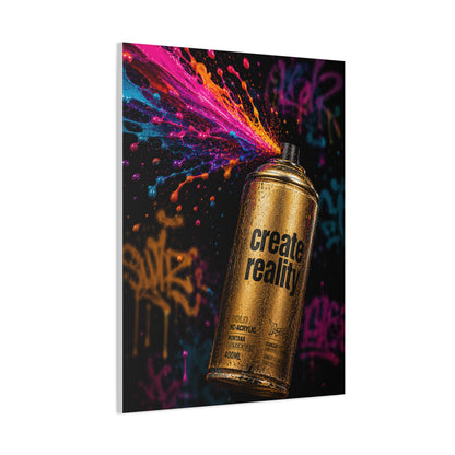 Urban Spray Burst Graffiti Street Wall Art & Canvas Print