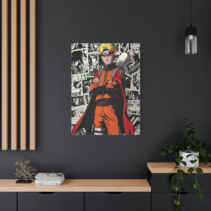 Naruto Sage Mode Poster Wall Art & Canvas Print