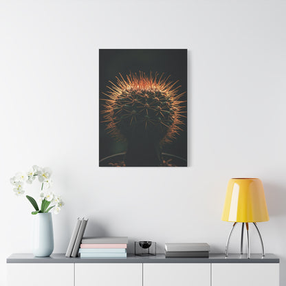 Midnight Desert Cactus Wall Art & Canvas Prints