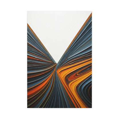 Converging Pathways Abstract Wall Art & Canvas Prints