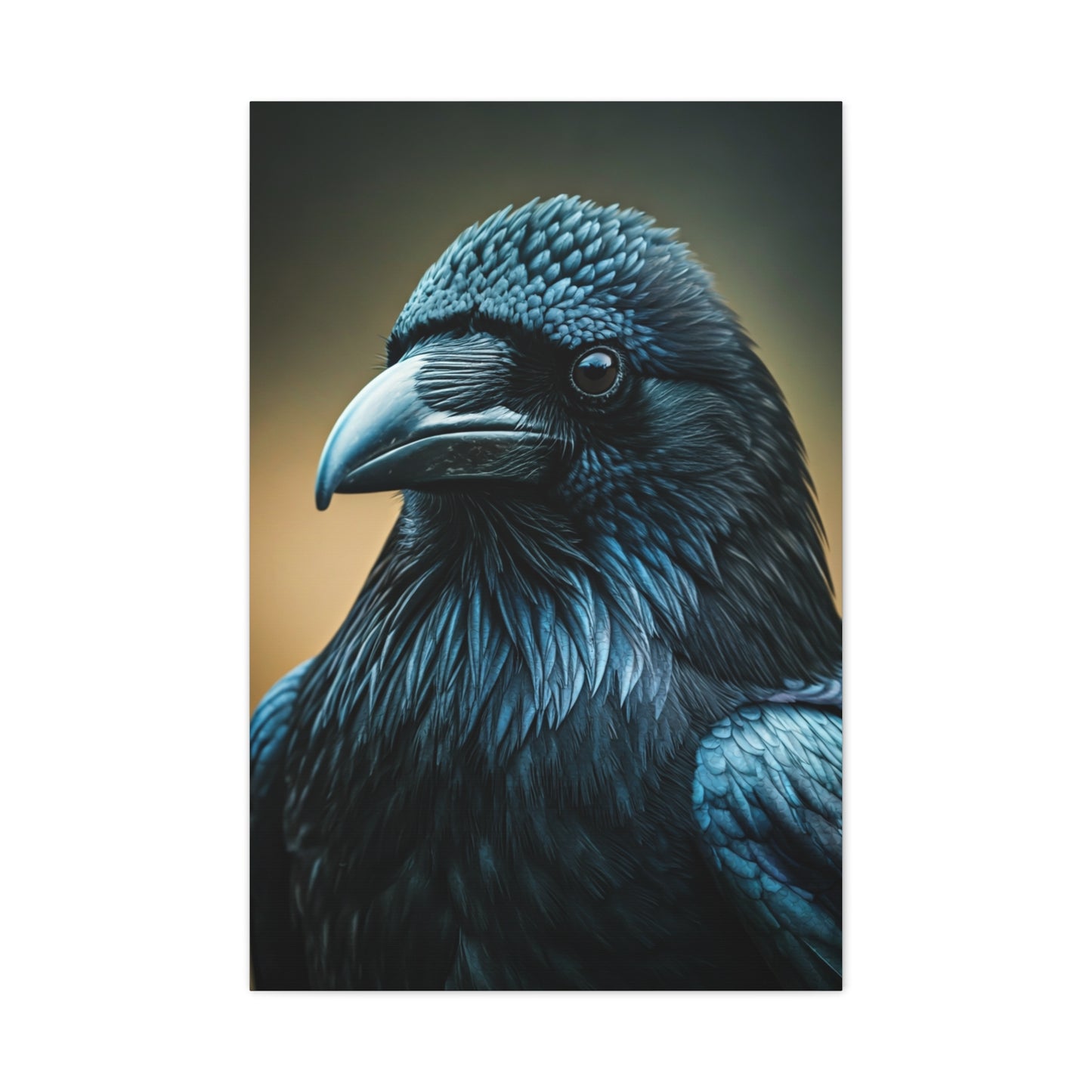 Midnight Raven Portrait Wall Art & Canvas Prints