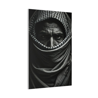 Eyes of Endurance Black & White Portrait Wall Art & Canvas Prints