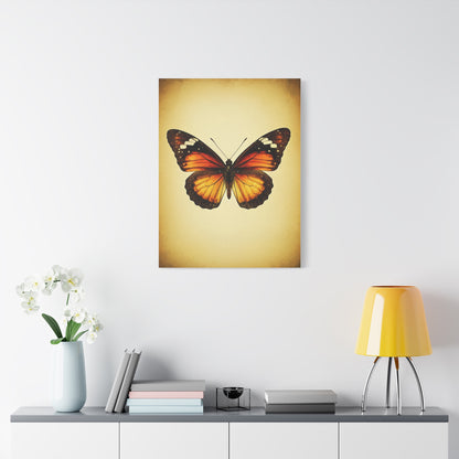 Vintage Monarch Butterfly Illustration Wall Art & Canvas Prints