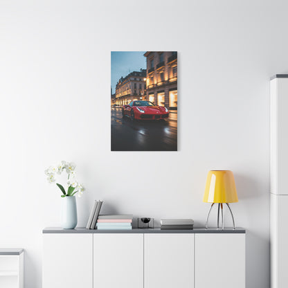 Ferrari 488 GTB Downtown Street Presence Wall Art & Canvas Prints