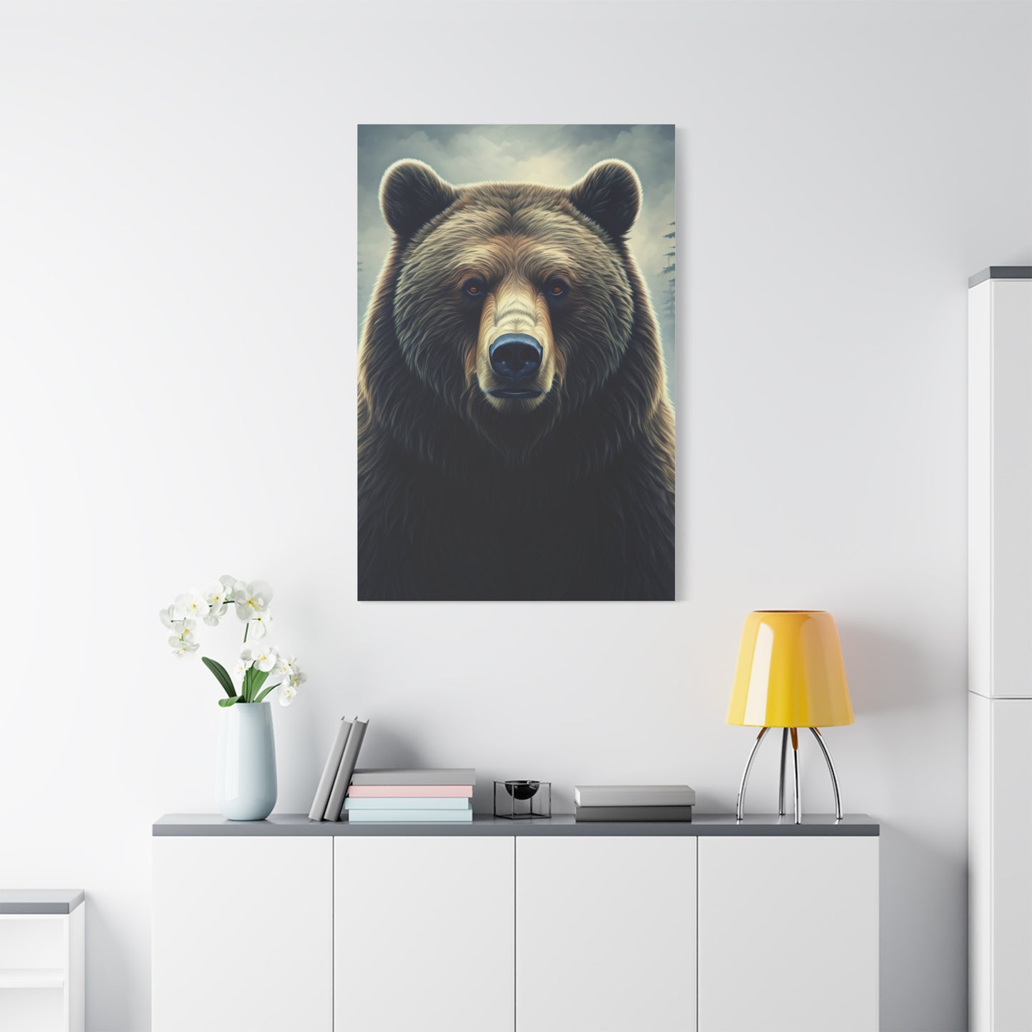 Soft Daylight Bear Portrait Wall Art & Canvas Prints