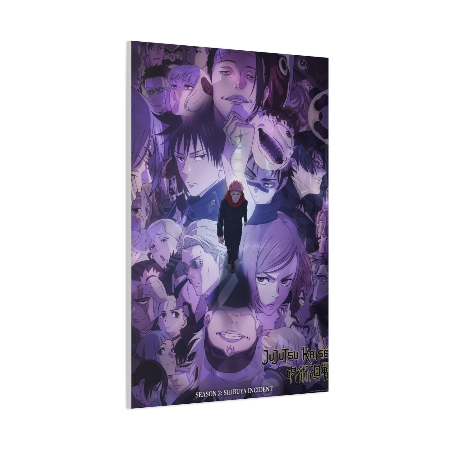 Jujutsu Kaisen Season 2: Shibuya Incident Poster Wall Art & Canvas Print