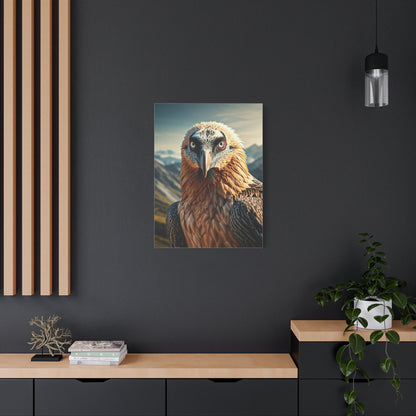 Majestic Mountain Falcon Portrait Wall Art & Canvas Prints