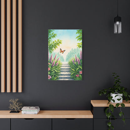Garden Path Butterfly Dreamscape Wall Art & Canvas Prints