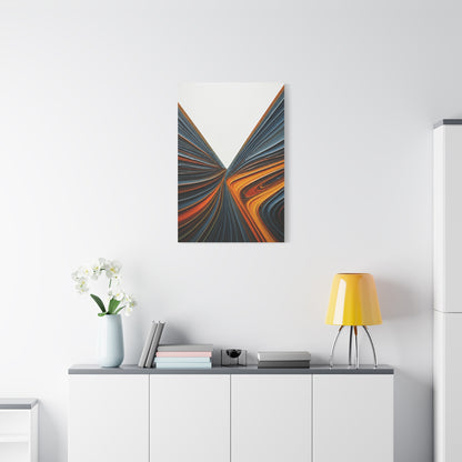 Converging Pathways Abstract Wall Art & Canvas Prints