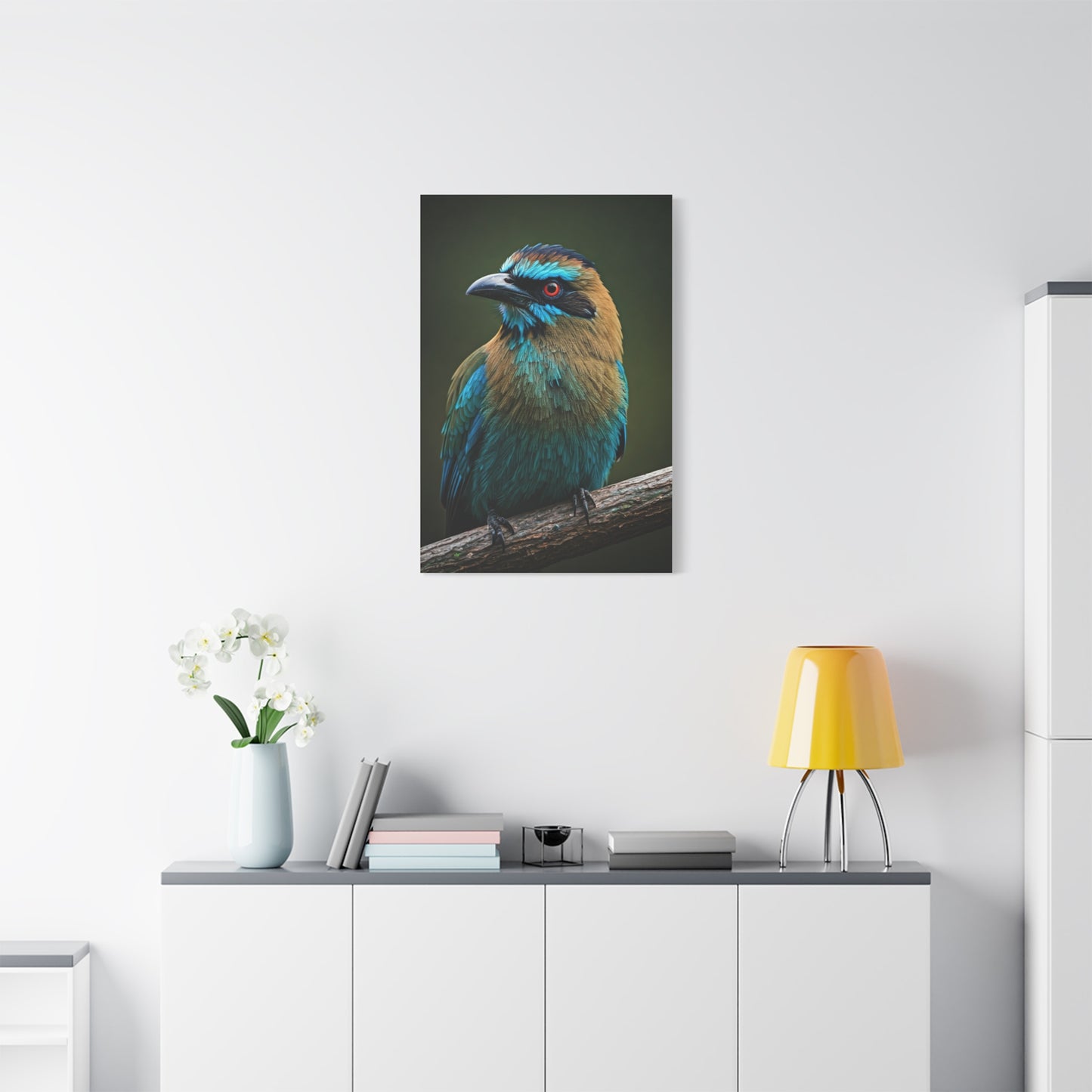 Turquoise-Browed Motmot Wall Art & Canvas Prints