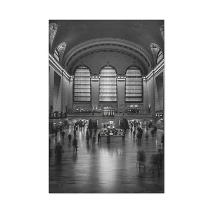 Grand Central Terminal Monochrome Wall Art & Canvas Print