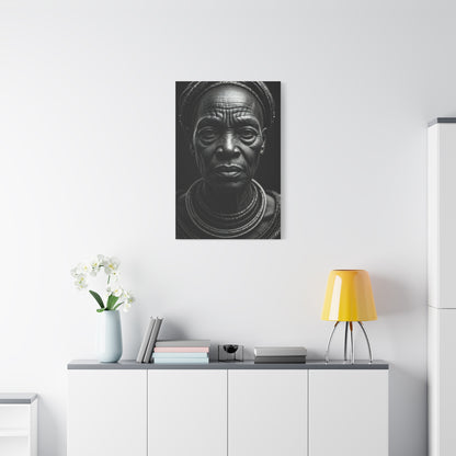Enduring Grace Black & White Portrait Wall Art & Canvas Prints
