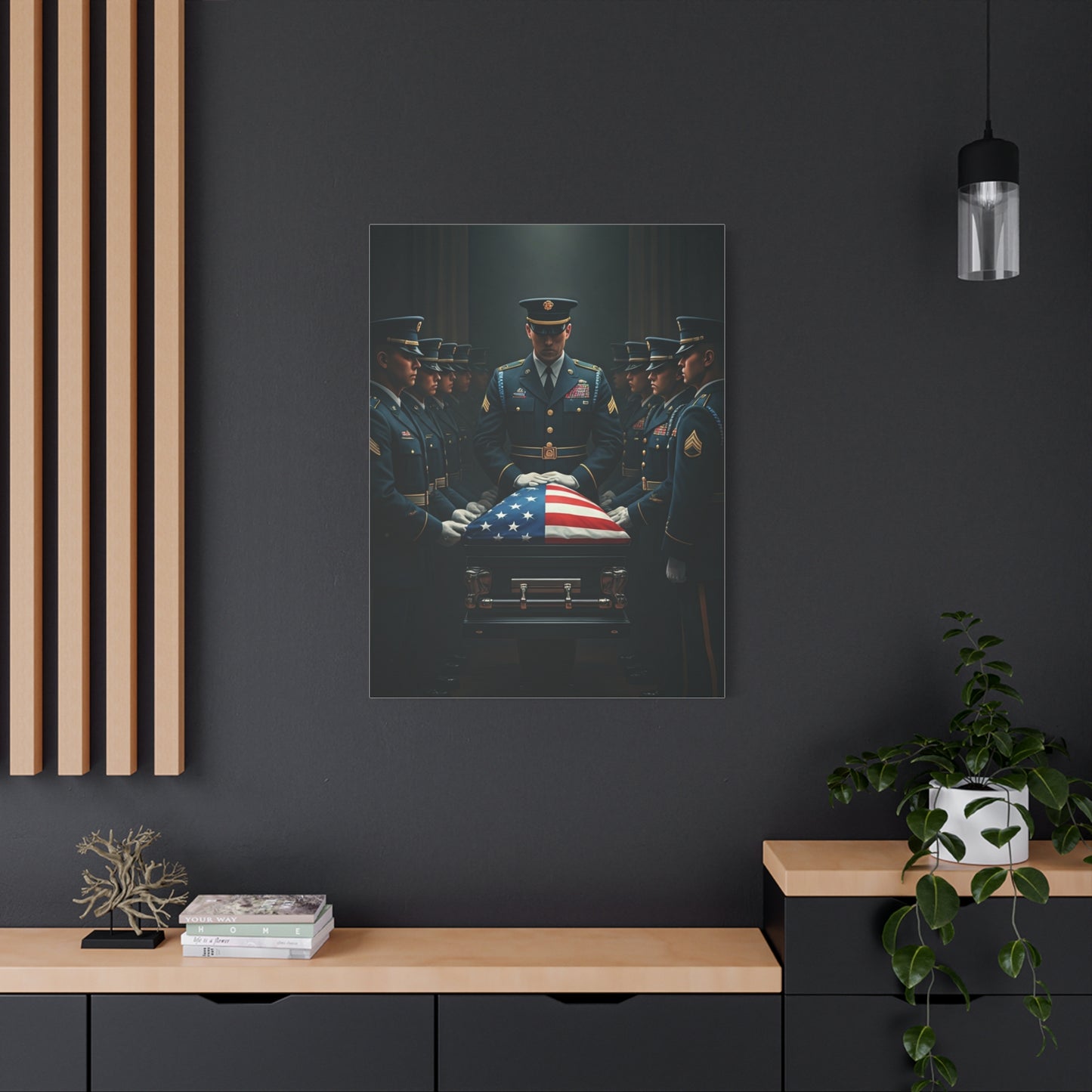 Military Honor Memorial Tribute Wall Art & Canvas Prints