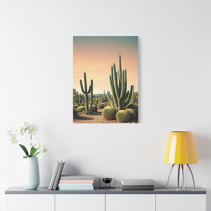 Sonoran Desert Cactus Garden Wall Art & Canvas Prints