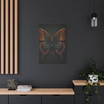 Peacock Pattern Butterfly Portrait Wall Art & Canvas Prints