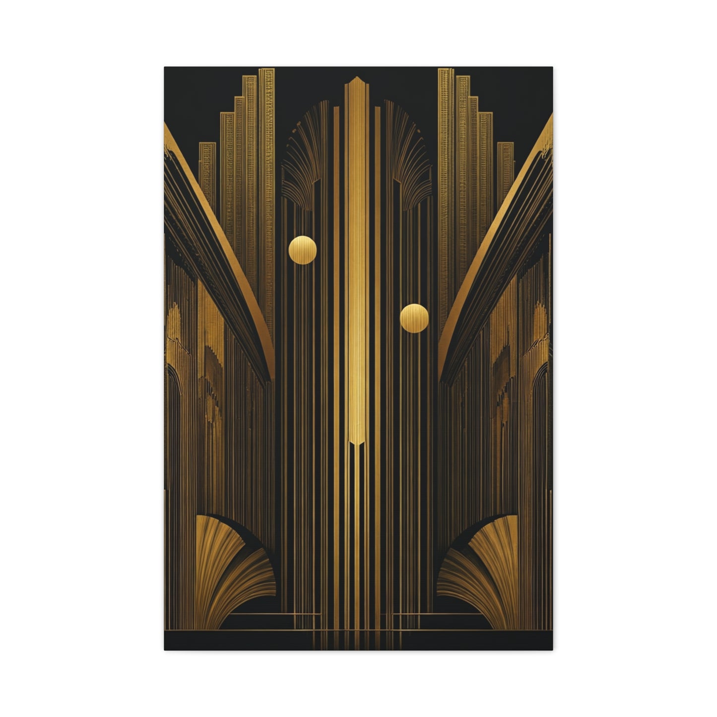 Grand Corridor Art Deco Architecture Wall Art & Canvas Prints
