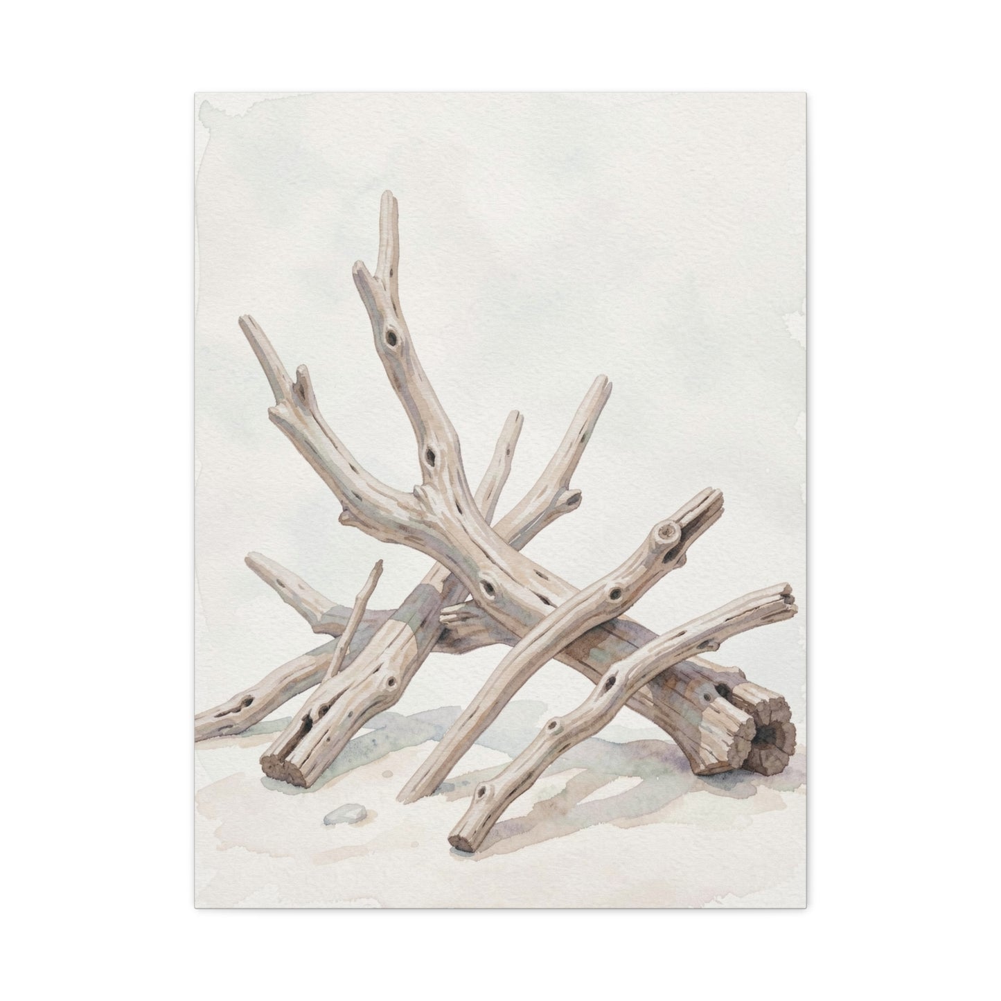 Weathered Driftwood Sculpture Wall Art & Canvas Prints