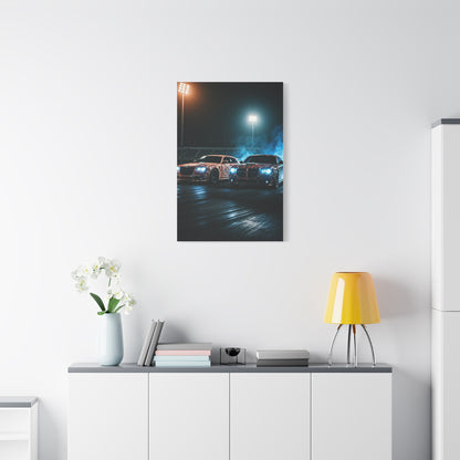 Twin Torque Launch Chrysler 300C SRT 8 vs Dodge Magnum Sleeper Wall Art & Canvas Prints