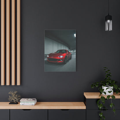 Mazda MX-5 Miata RF Night City Tunnel Wall Art & Canvas Prints
