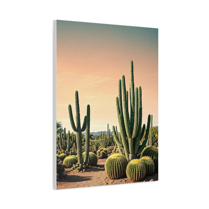 Sonoran Desert Cactus Garden Wall Art & Canvas Prints