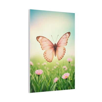 Blush Meadow Butterfly Elegance Wall Art & Canvas Prints