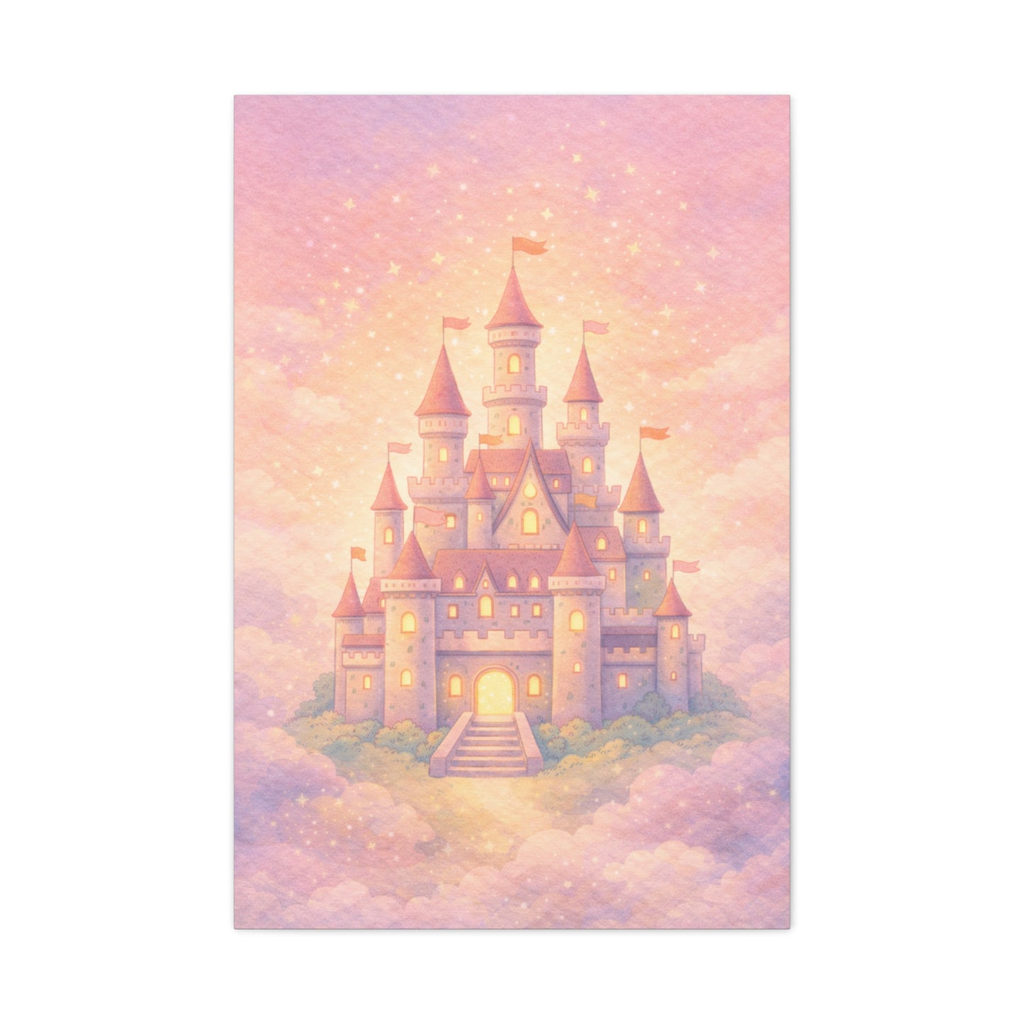Fairytale Castle Dreamscape Wall Art & Canvas Print