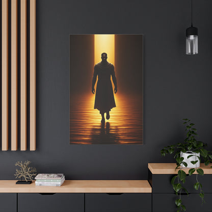 Radiant Path Silhouette Wall Art & Canvas Prints