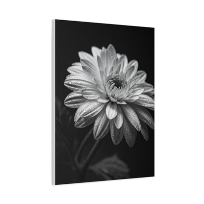 Peony Elegance in Monochrome Wall Art & Canvas Prints