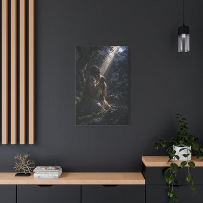 Agony in Gethsemane Night Prayer Wall Art & Canvas Print