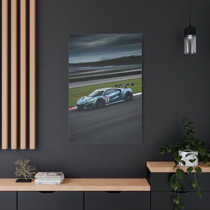 Acura NSX GT3 Modern Circuit Balance Wall Art & Canvas Prints