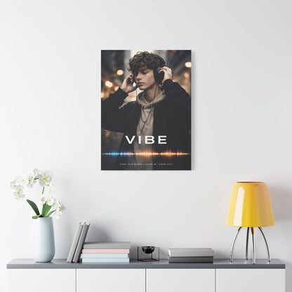 Vibe Music Poster Wall Art & Canvas Print