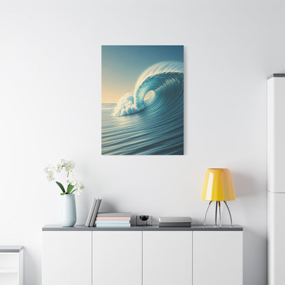 Ocean Wave Tunnel Motion Wall Art & Canvas Prints