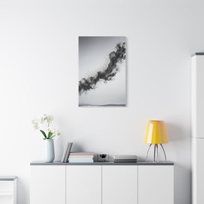 Abstract Ink Motion Romance Minimal Wall Art & Canvas Print