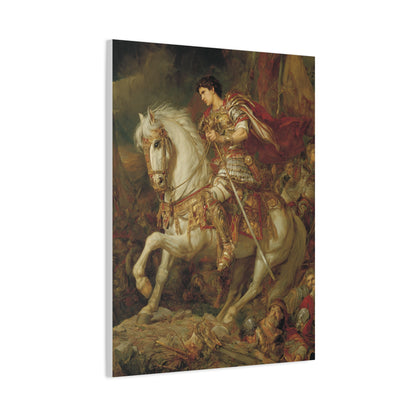 Alexander the Great Commanding The Battlefield Wall Art & Canvas Print